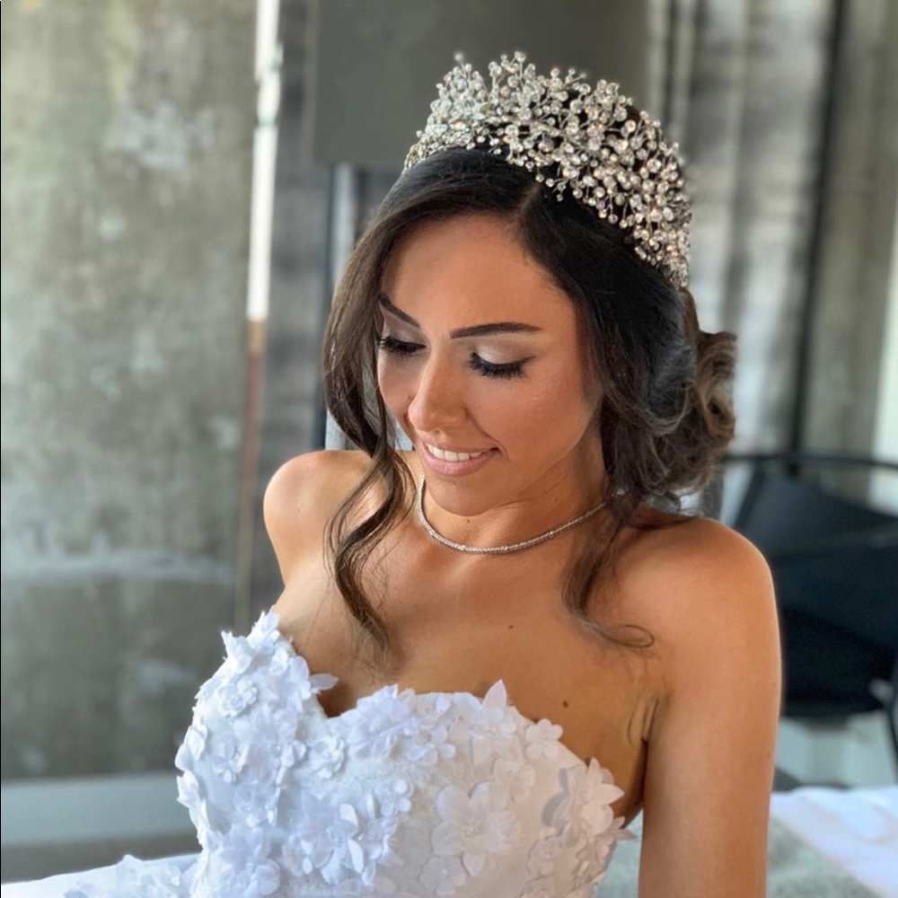 Bridal crystal headpiece - Picture 7 of 7